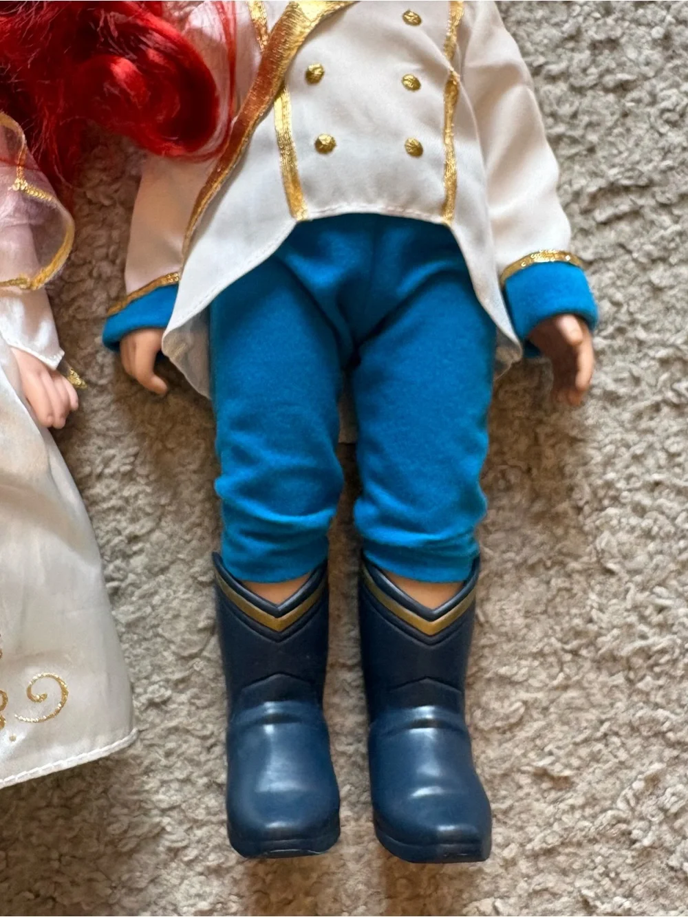 My First Disney Princess Little Mermaid Wedding Bells Ariel & Prince Eric Rare